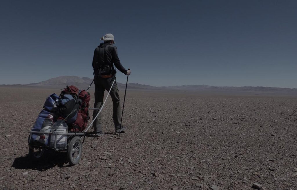 Atacama Wüste Durchquerung alleine zu Fuß
