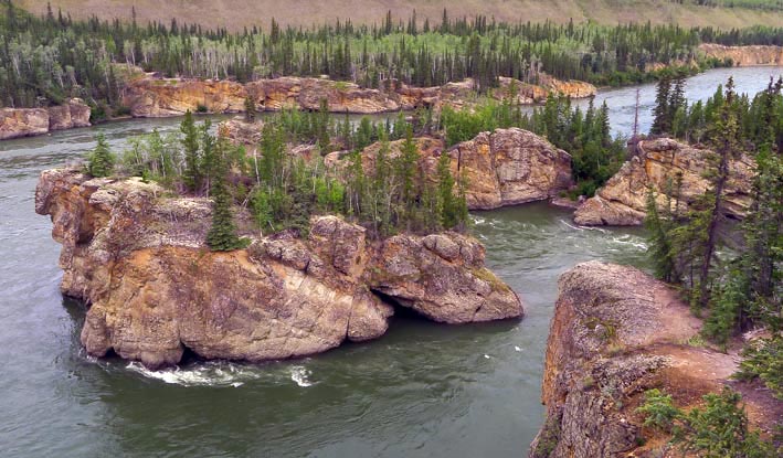 Five Finger Rapids Yukon River