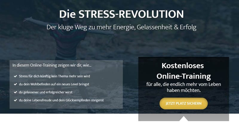 Stress Revolution Webinar